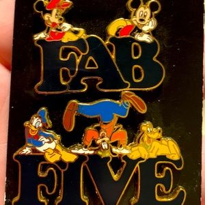 Disney FAB FIVE Pin